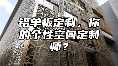 鋁單板定制，你的個性空間定制師？